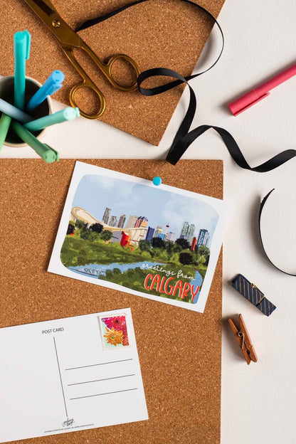 Greetings From Calgary Postcard