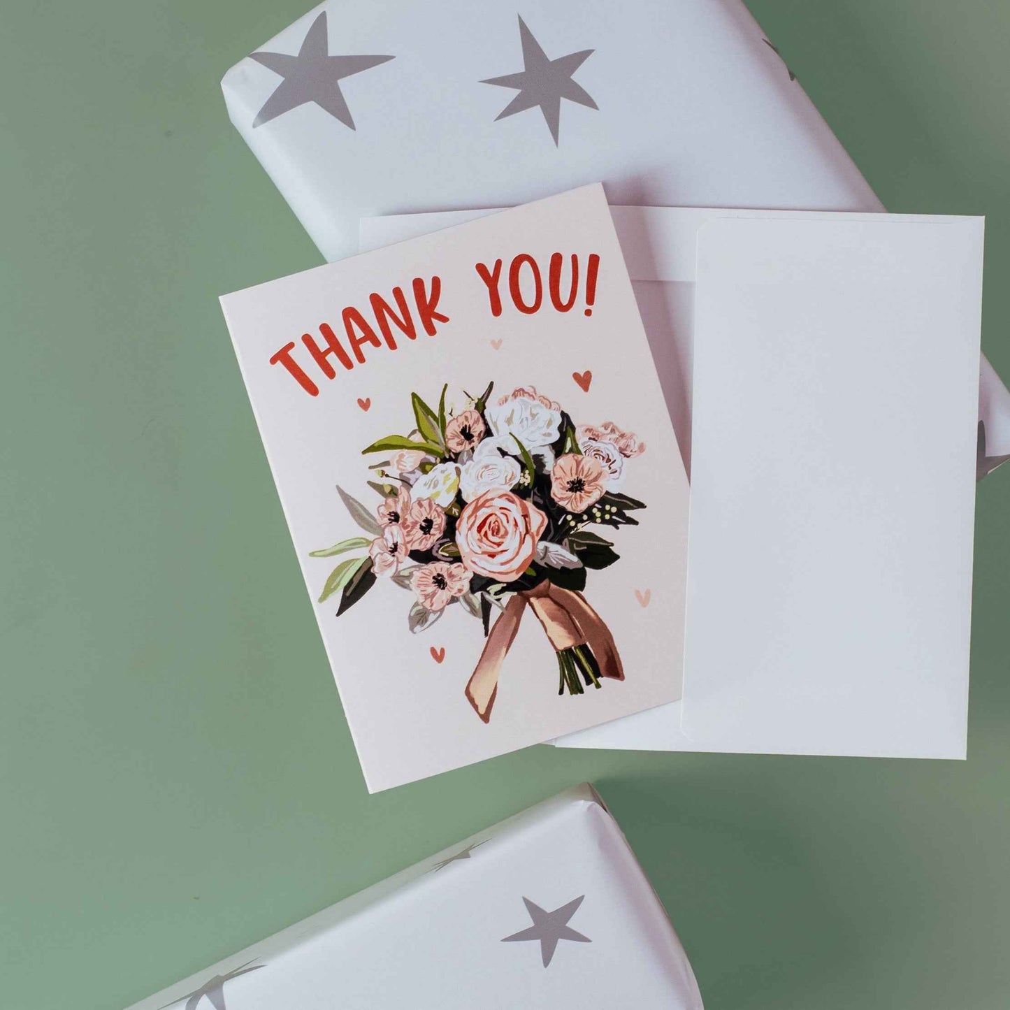 Thank You Bouquet - Greeting Card