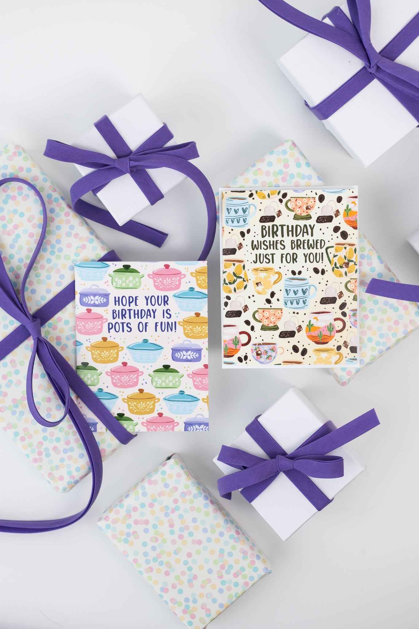 Hope Your Birthday Is Pots Of Fun! - Greeting Card