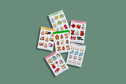 Woodland Mini Sticker Sheet