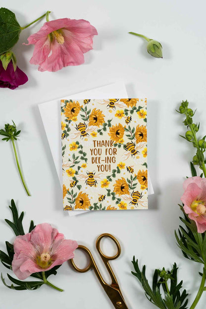 Thank You For Bee-ing You! - Greeting Card