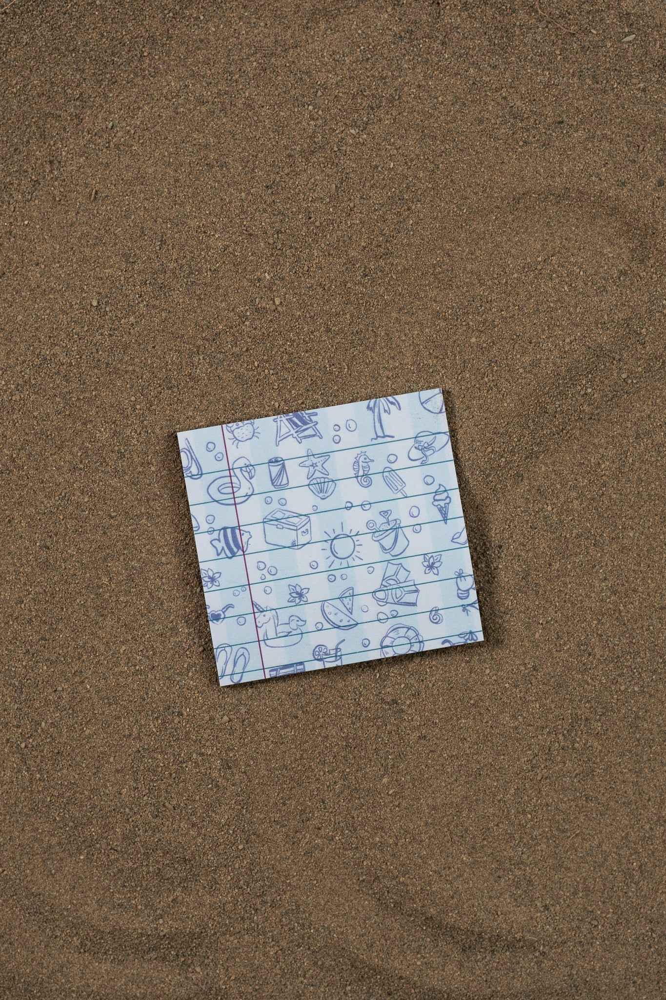Beach Party Sticky Notes