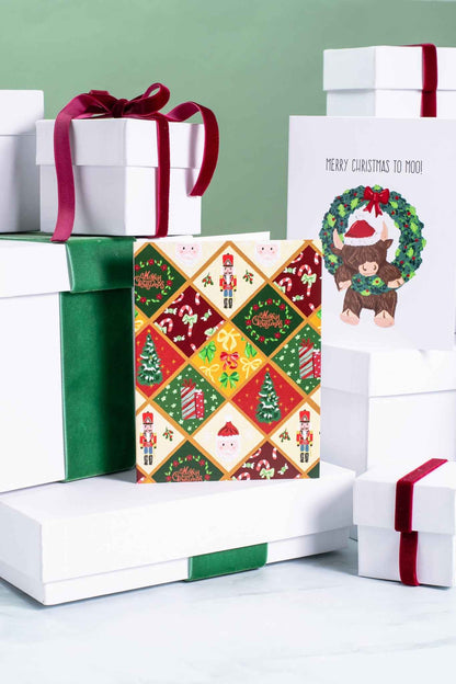 Christmas Pattern - Greeting Card