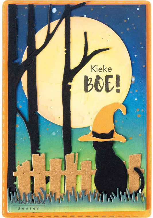 Marianne Design Creatables Die - Witch Hats & Broomstick