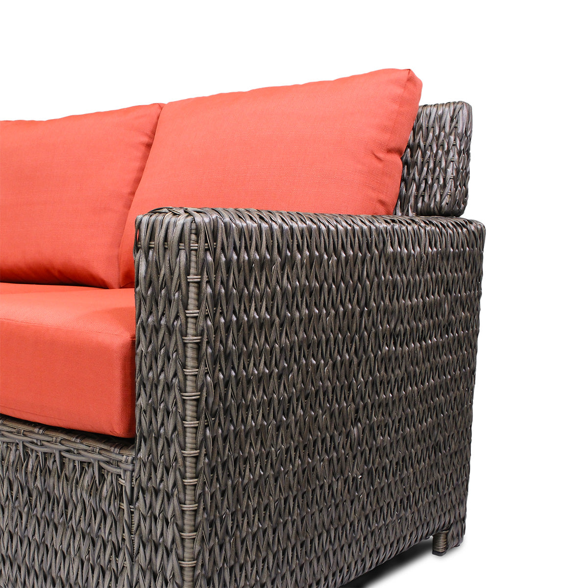 Laguna Point 4-Piece Wicker Outdoor Modular Conversational Set - AURABAGS SHOP