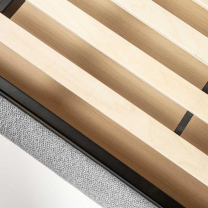 Angie Modern Storage Drawer Bed - Grey