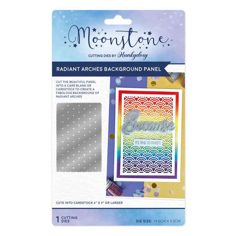 Moonstone Dies - Radiant Arches Background Panel