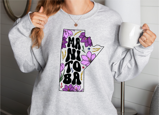 Manitoba Grow Where You Are Planted Unisex Crewneck Sweatshirt