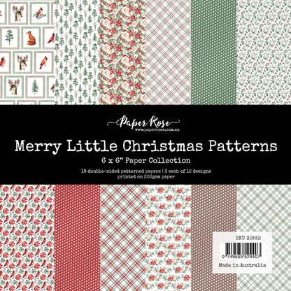 Merry Little Christmas Patterns 6x6 Paper Collection 30552