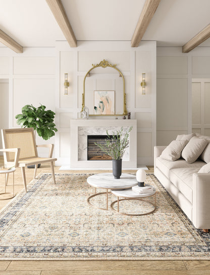 Miriam Gelb Beige Teppich