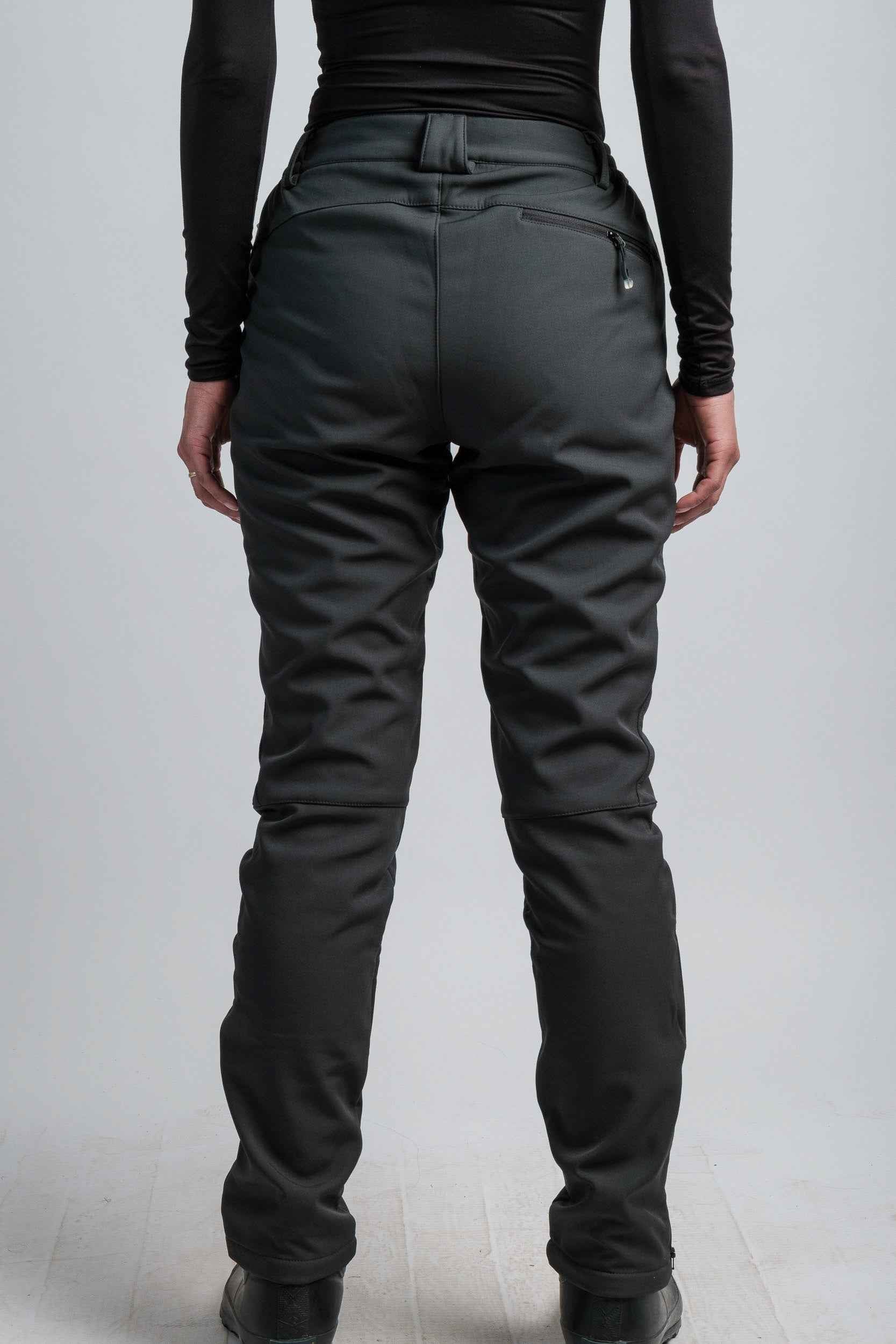 Women's Gray High Waist V2 Adventure Water Resistant Pants
