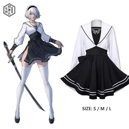 Anime Cosplay Dress Halloween Costume Set Anime Sailor Style Costume