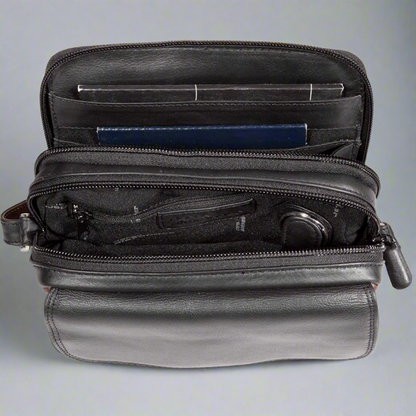 Derek Alexander Organizer Crossbody Bag