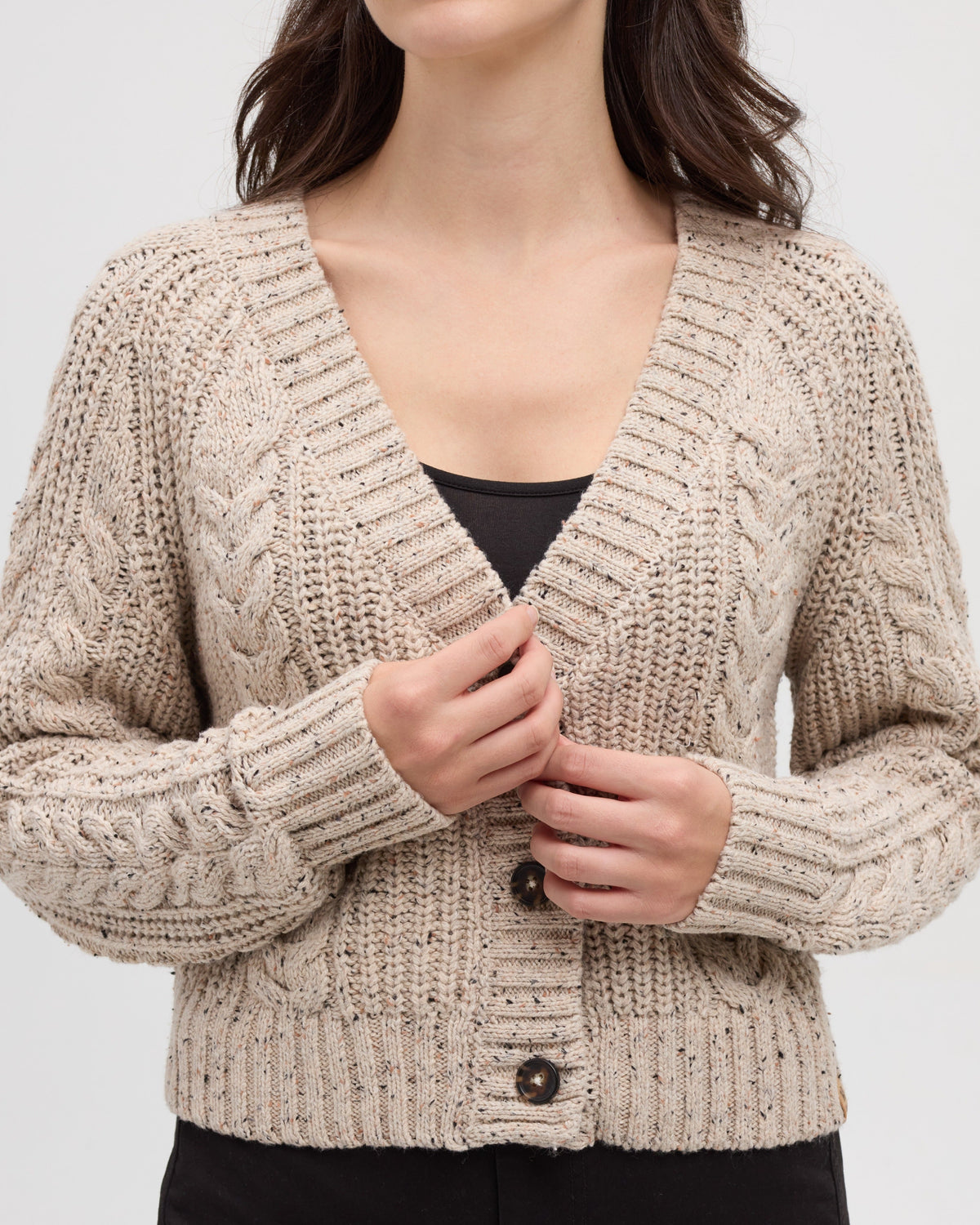 Stillwater Fleck Cardigan