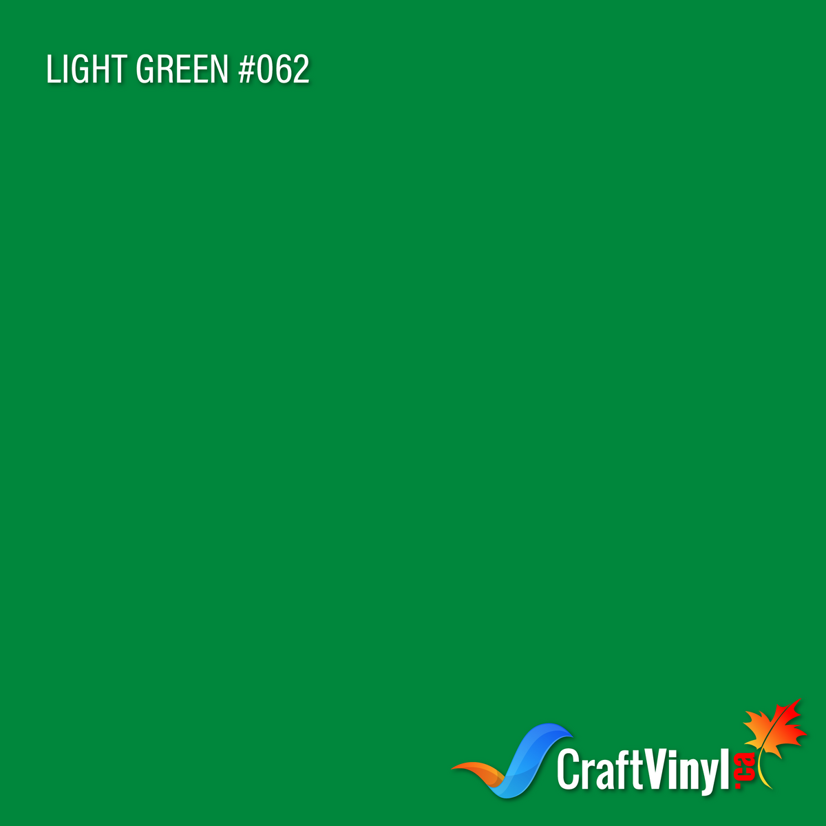 Oracal 651 Glossy Light Green Vinyl #062 sheets and rolls