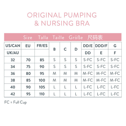 Original Pumping and Nursing Bra - Full Cup