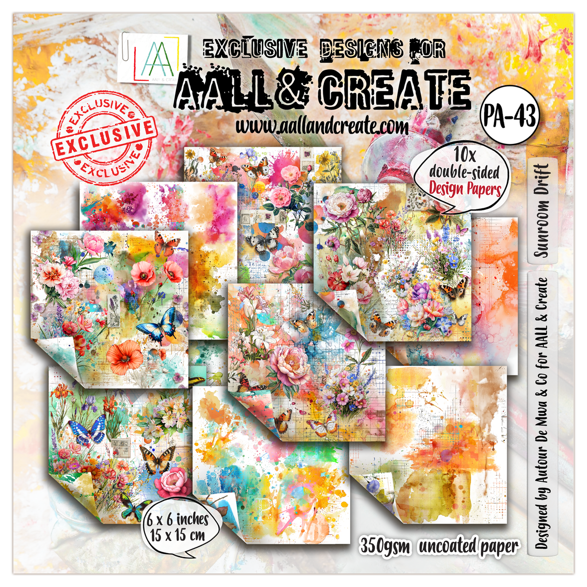 AALL and Create - 6x6 Design Paper - Sunroom Drift
