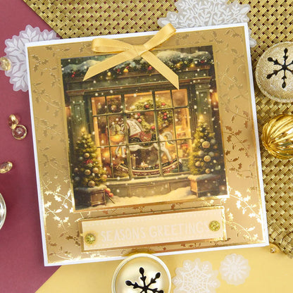 Festive Parchment Scenes