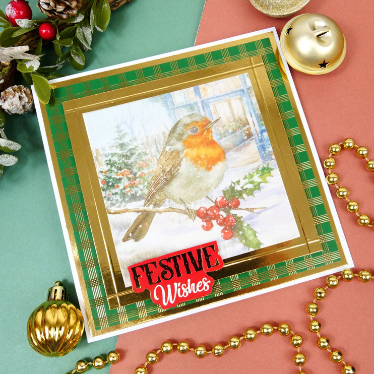 Festive Parchment Scenes