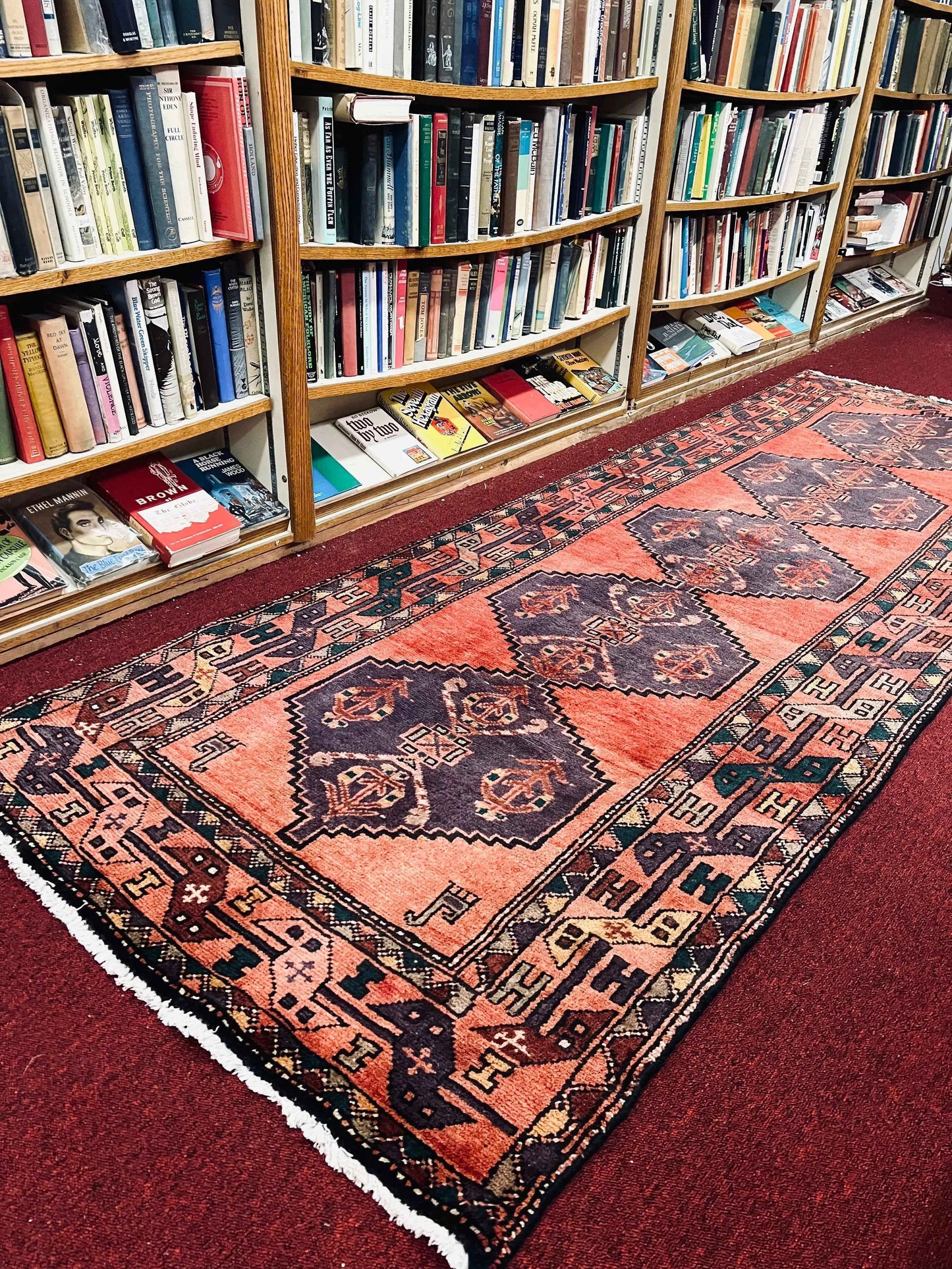 Persian vintage runner | 9’9” x 3’5”