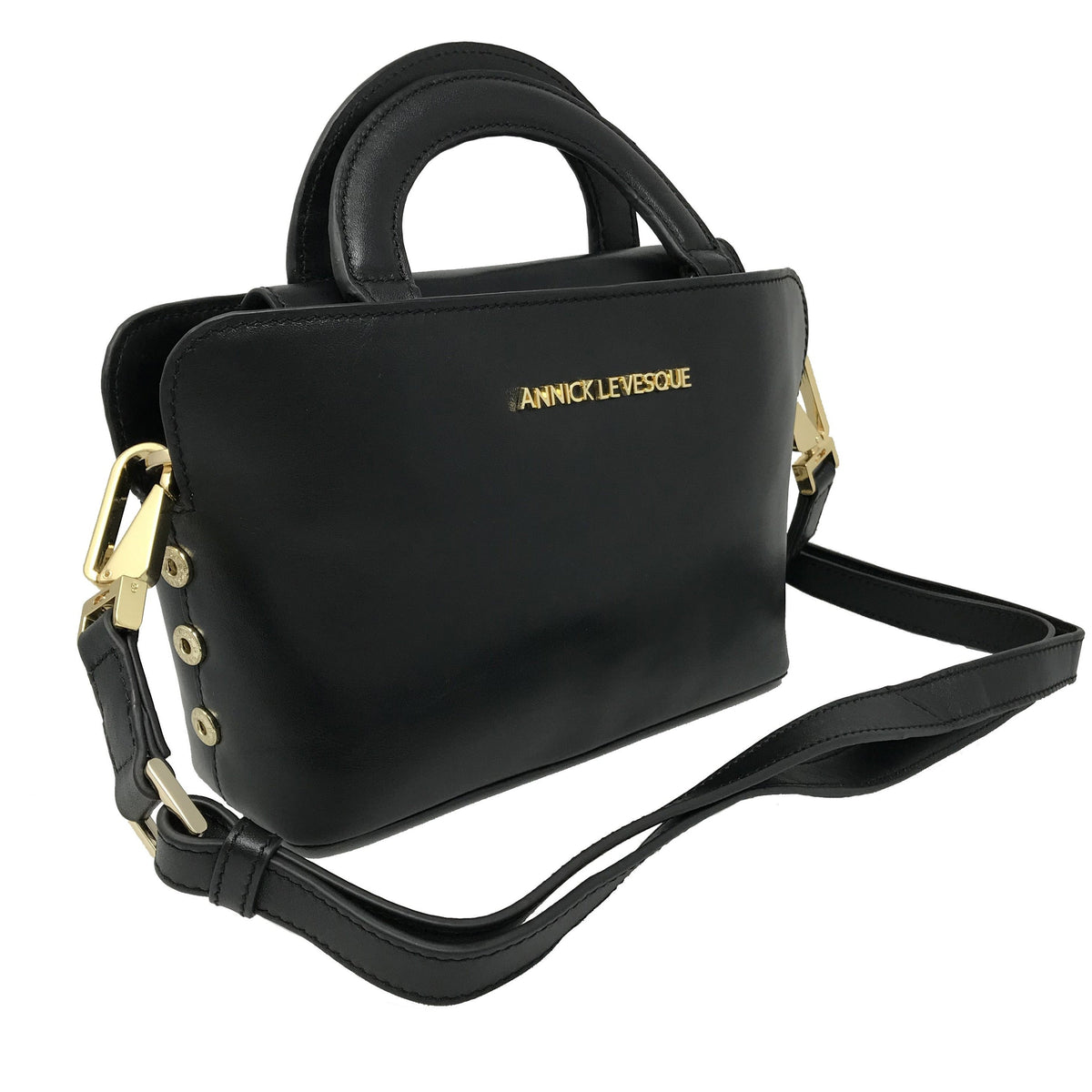 Sac à main deux en un, noir | Clarence