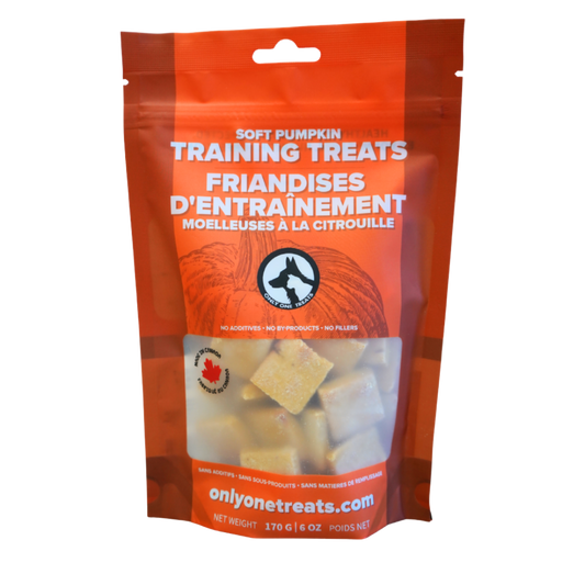 Fresh Soft Pumpkin Training Treats 170g