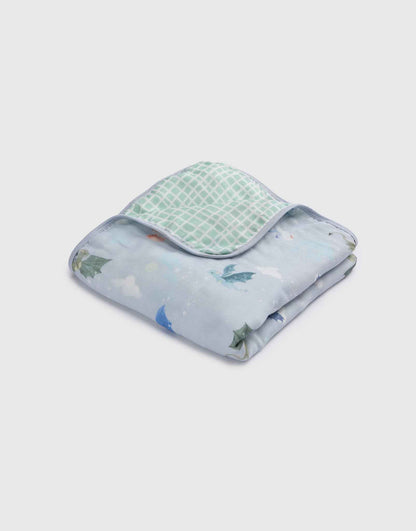 Muslin Quilt - Magical Dragons