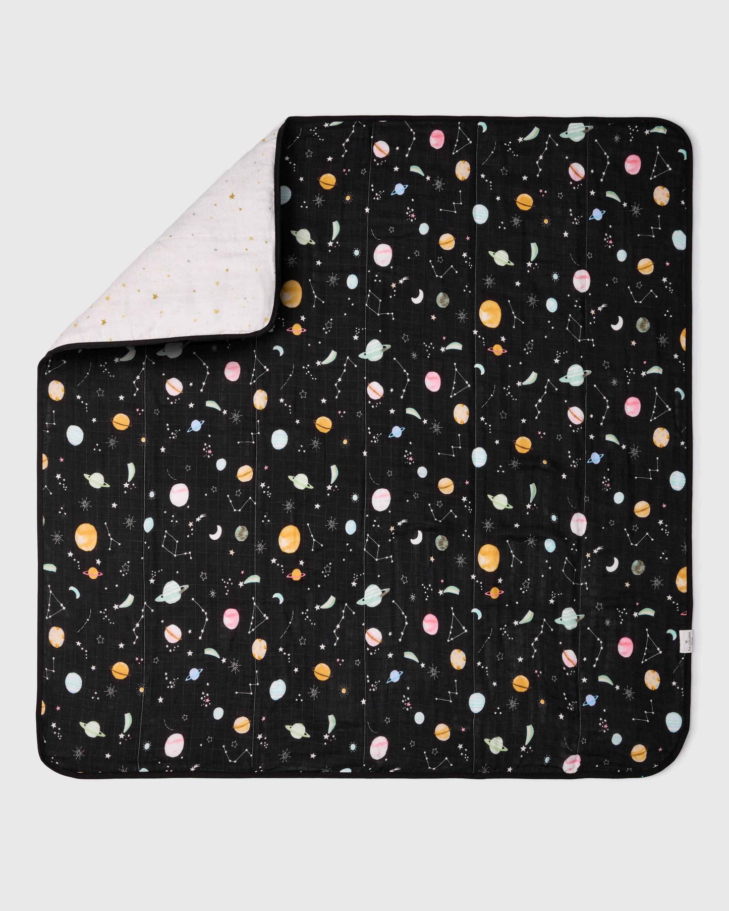 Muslin Quilt - Planets