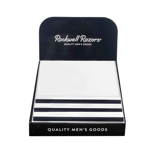 Rockwell Razors Empty Retail Cardboard Display (Build Your Own)