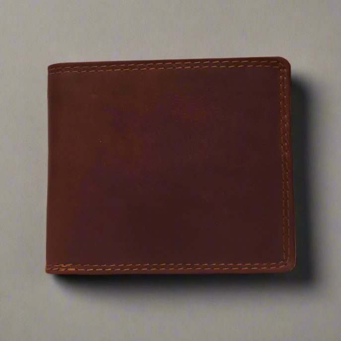 Rugged Earth Men's Leather Billfold Wallet