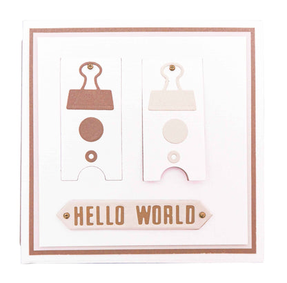 SL Cutting Die Square Journal Essentials 288x153x1mm 1 PC nr.163