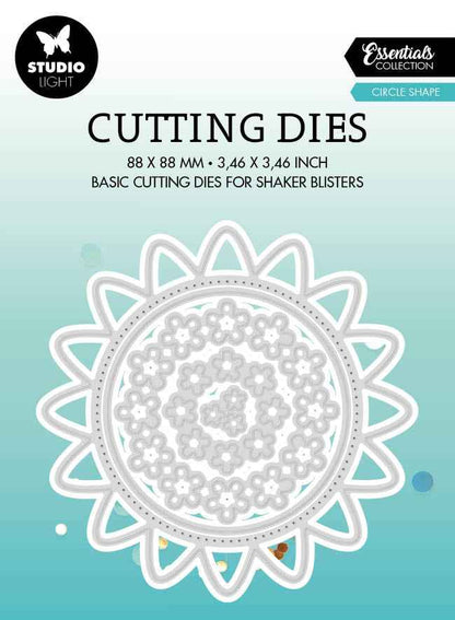 SL Cutting Die Circle Shape Essentials 88x88x1mm 5 PC nr.576