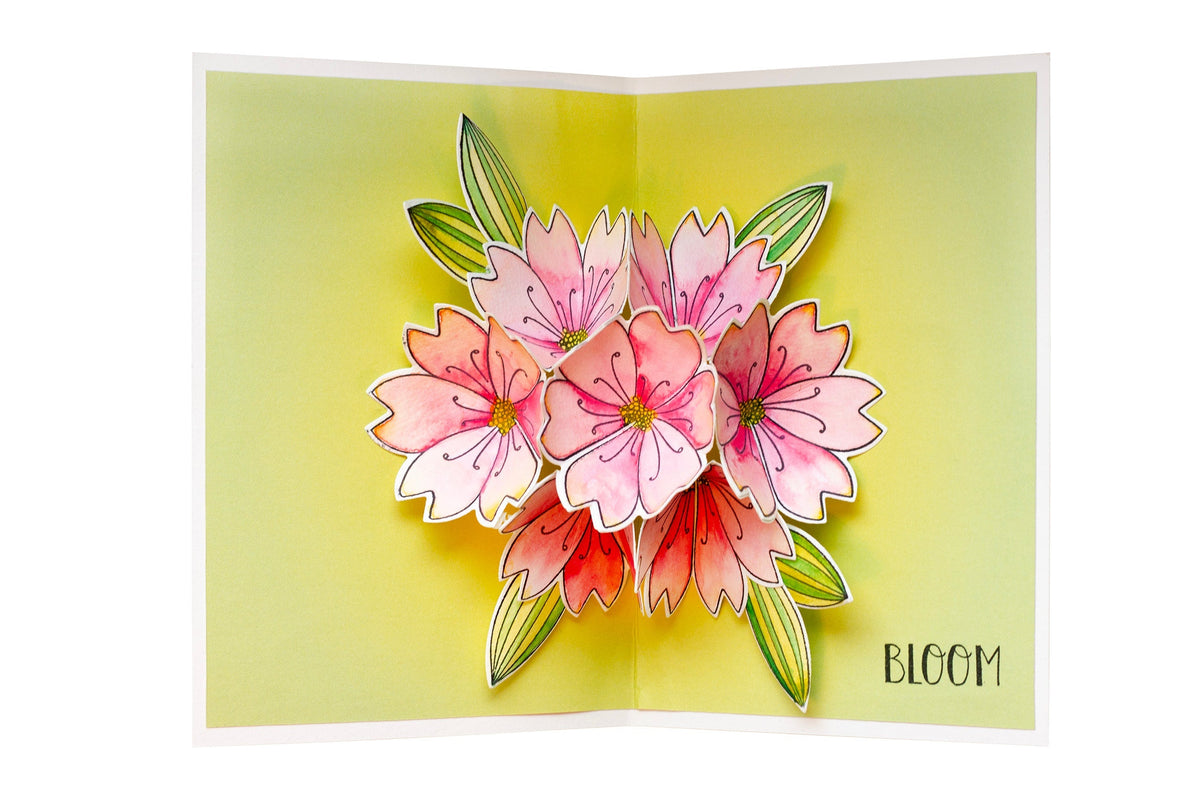 SL Clear Stamp Floral Pop-Up Essentials 6 PC