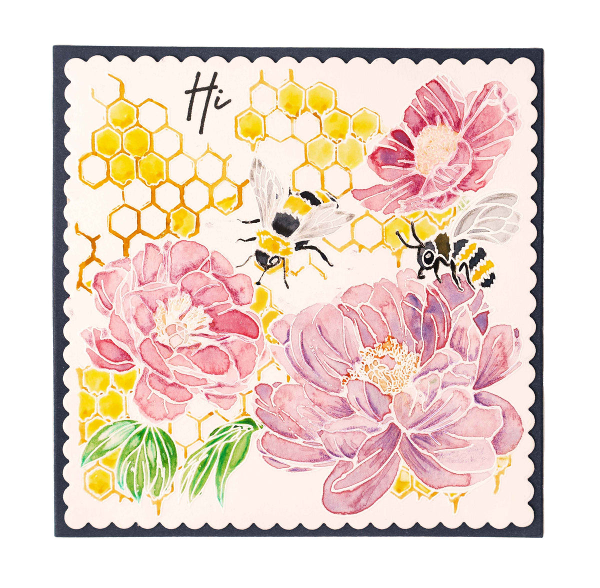 SL Clear Stamp Honey Bees Essentials 88.7x132x3mm 6 PC nr.425