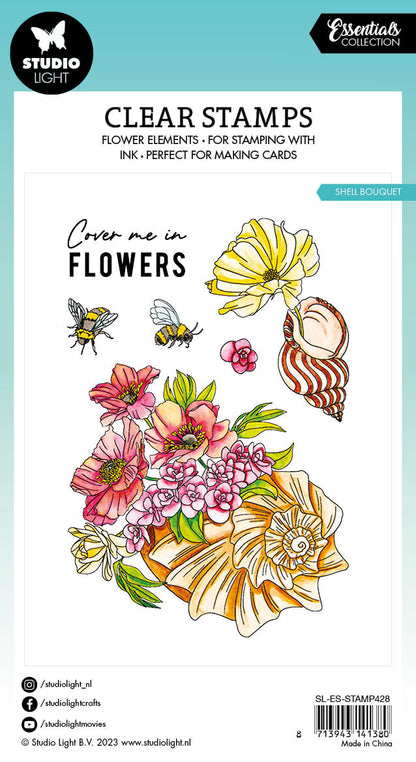 SL Clear Stamp Shell Bouquet Essentials nr.428