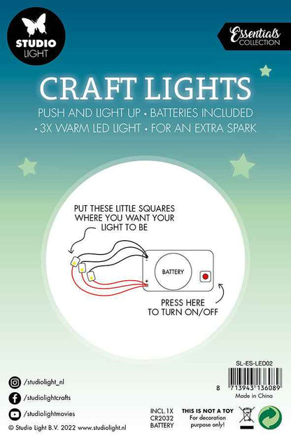 SL Craft Lights Batteries Included Essential Tools 150x100x10mm 3 PC nr.02