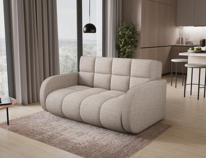 Deverio 3 Seater Condo Size Storage Sleeper Sofa - Beige