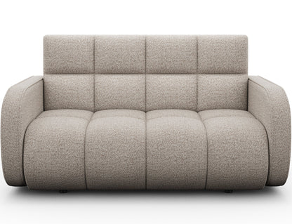 Deverio 3 Seater Condo Size Storage Sleeper Sofa - Beige