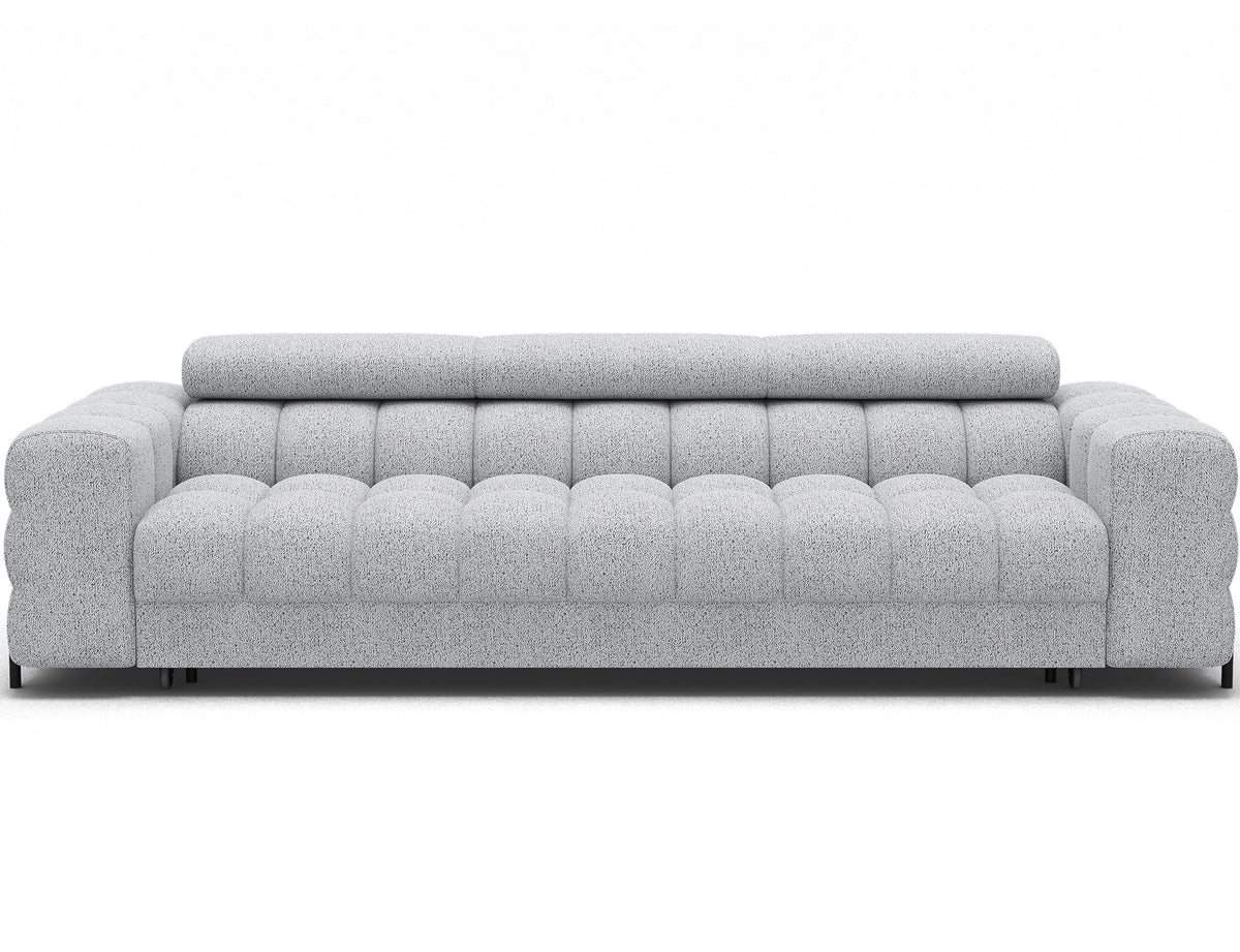Festello 3 Seater Sleeper Sofa - Light Grey