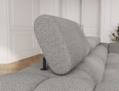 Festello 3 Seater Sleeper Sofa - Grey