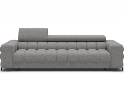 Festello 3 Seater Sleeper Sofa - Grey