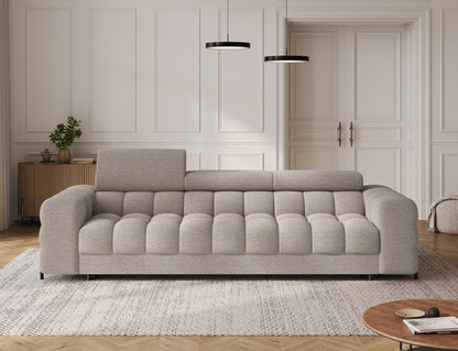 Festello 3 Seater Sleeper Sofa - Beige