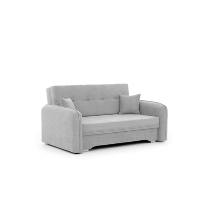 Laine Condo Style 2 Seater Storage Sleeper Sofa - Light Grey