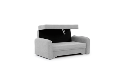 Laine Condo Style 2 Seater Storage Sleeper Sofa - Light Grey