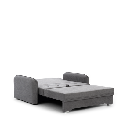 Laine Condo Style 2 Seater Storage Sleeper Sofa - Medium Grey