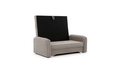 Laine Condo Style 2 Seater Storage Sleeper Sofa - Beige