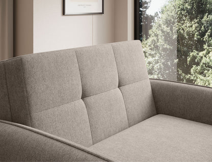 Laine Condo Style 1 Seater Storage Sleeper Sofa - Beige