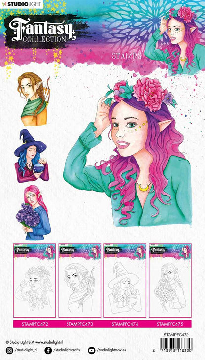 Stamp A5 Fairy, Fantasy Collection 3.0 nr.472