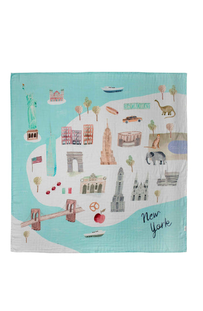 Muslin Swaddle - New York City