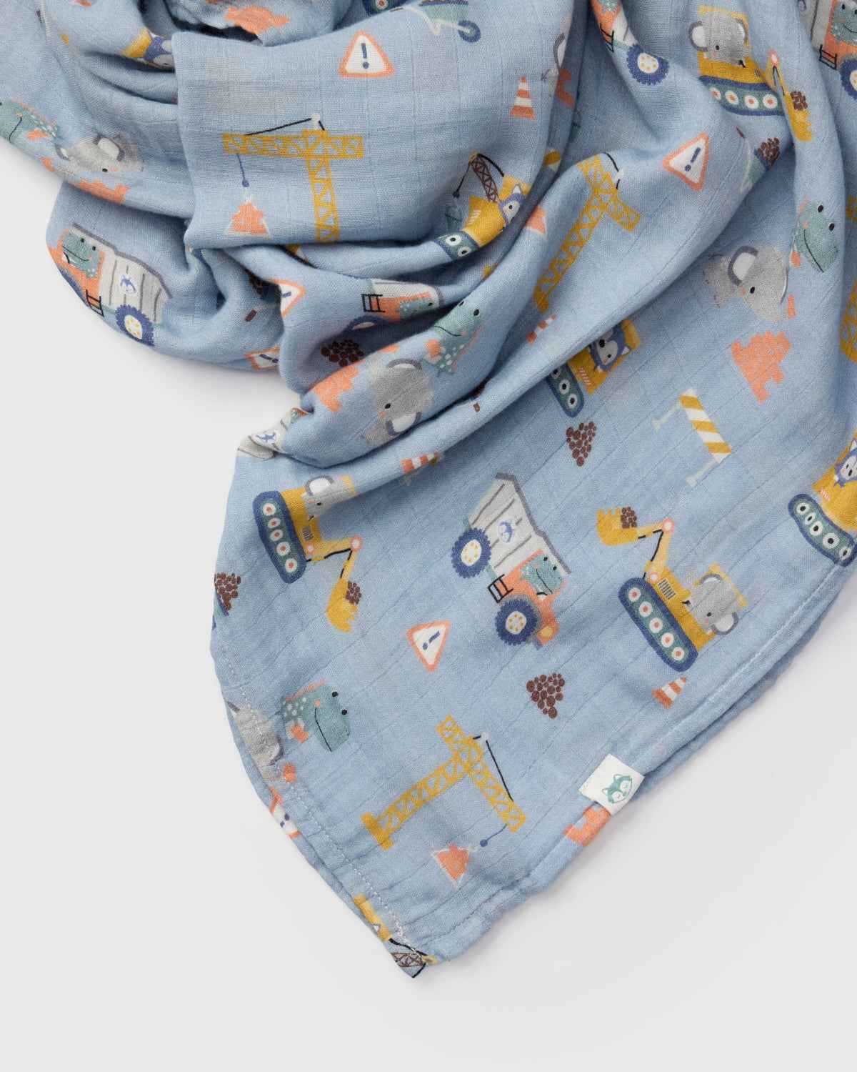 Muslin Swaddle - Tiny Engineers